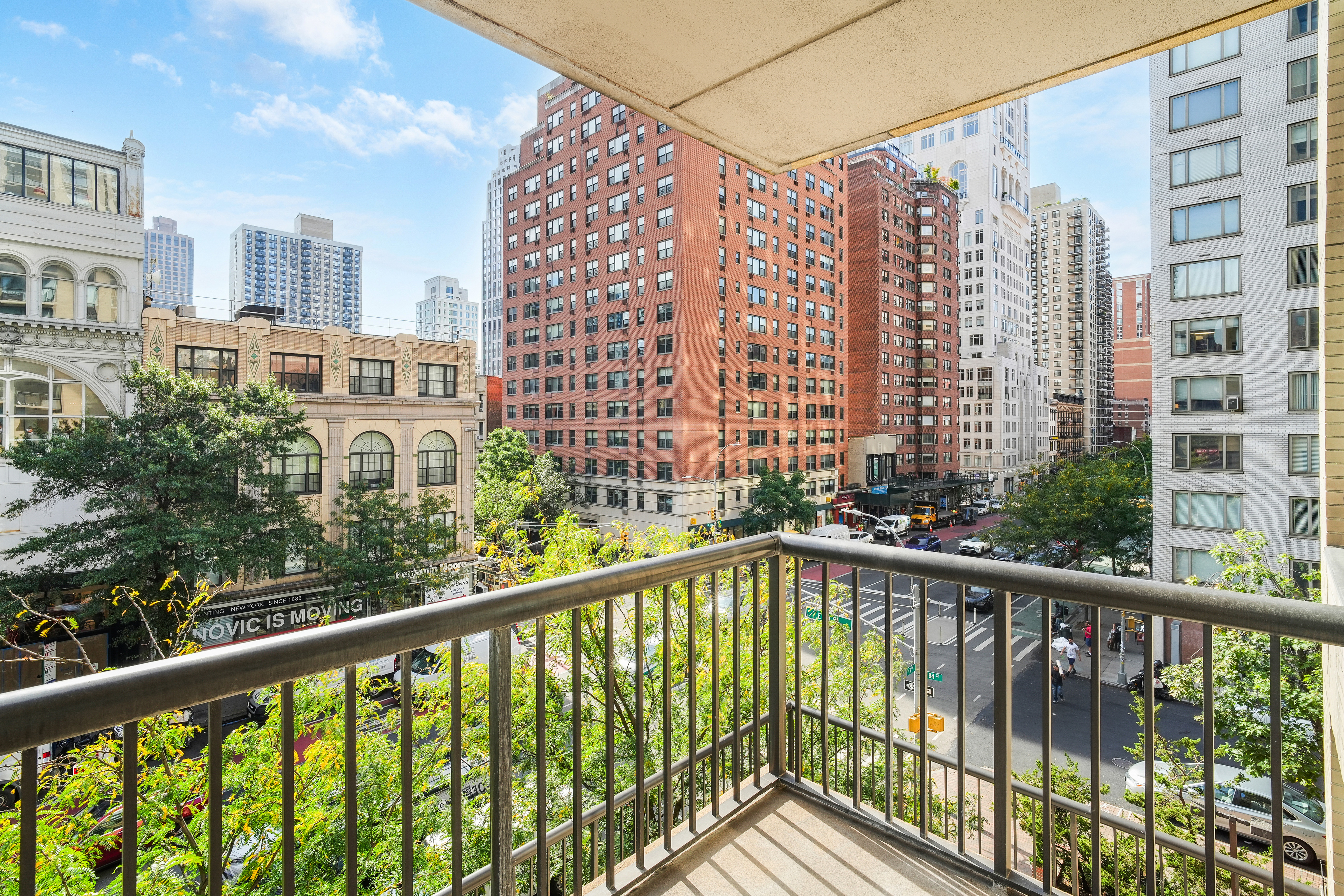 171 East 84th Street, Unit 4B Manhattan, NY 10028 - Photo 13 of 20 a view of a city from a balcony