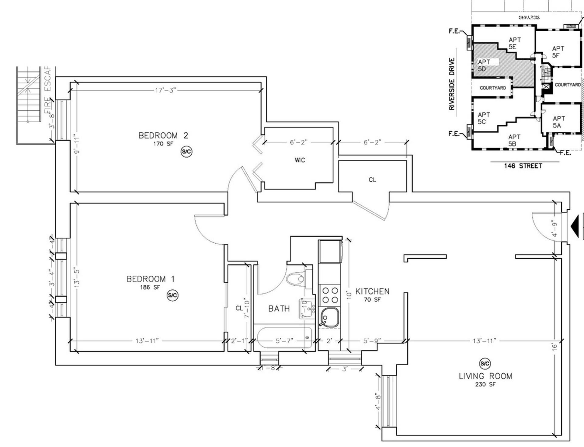 690 Riverside Drive, Unit 5D Manhattan, NY 10031 - Photo 9 of 9 a picture of a bathroom with a sink