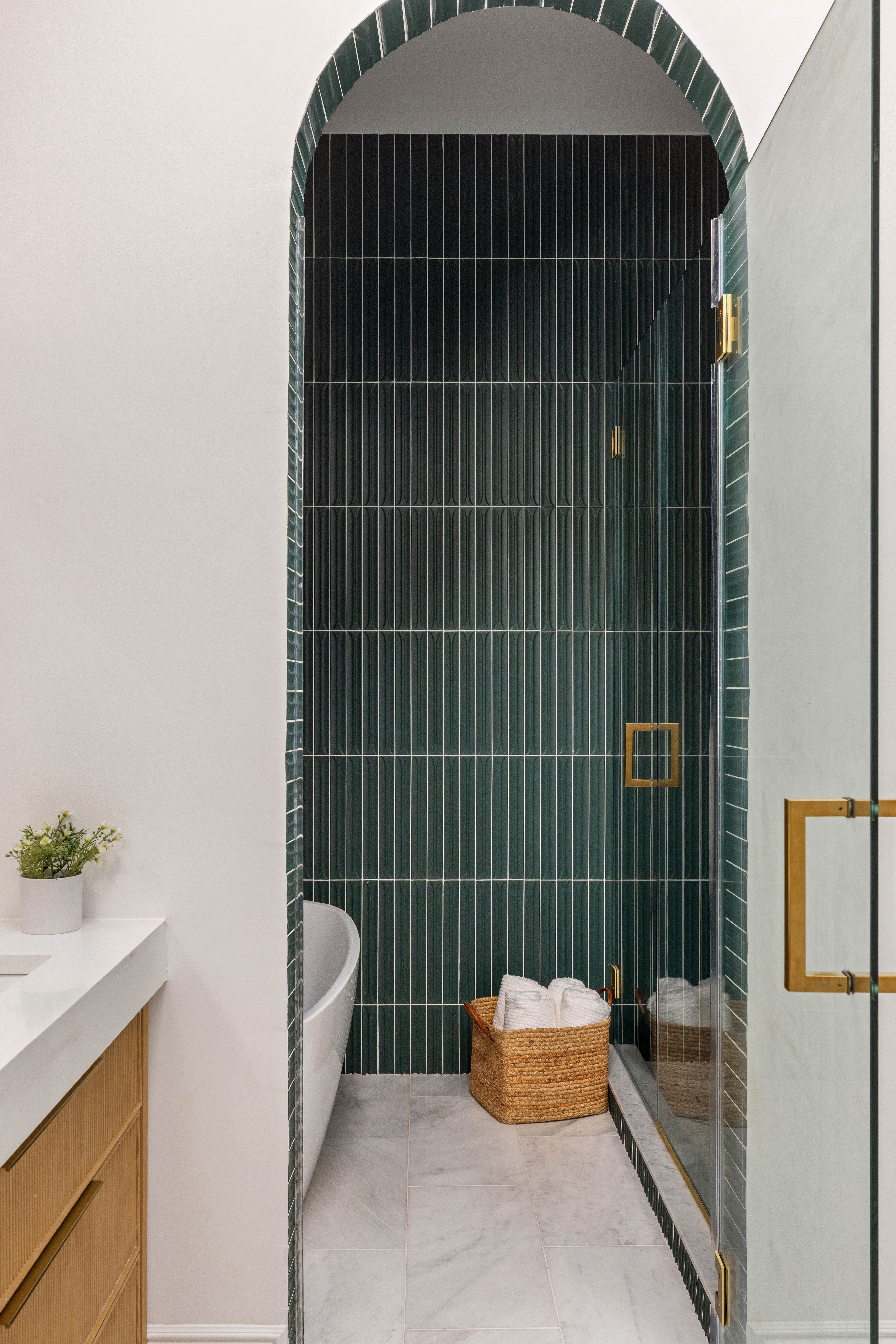 286 Dekalb Avenue Brooklyn, NY 11205 - Photo 11 of 17 a bathroom with a sink toilet and shower