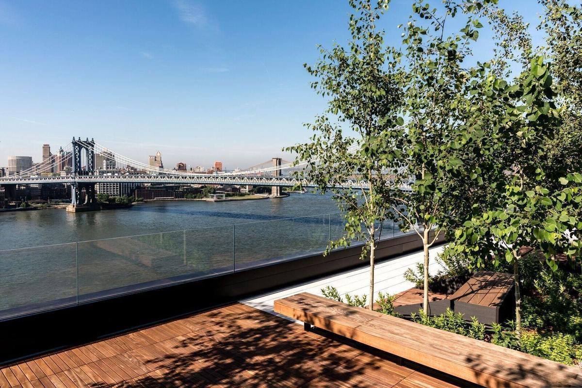 275 South Street, Unit 7PP Manhattan, NY 10002 - Photo 11 of 19 a view of a lake with a large trees