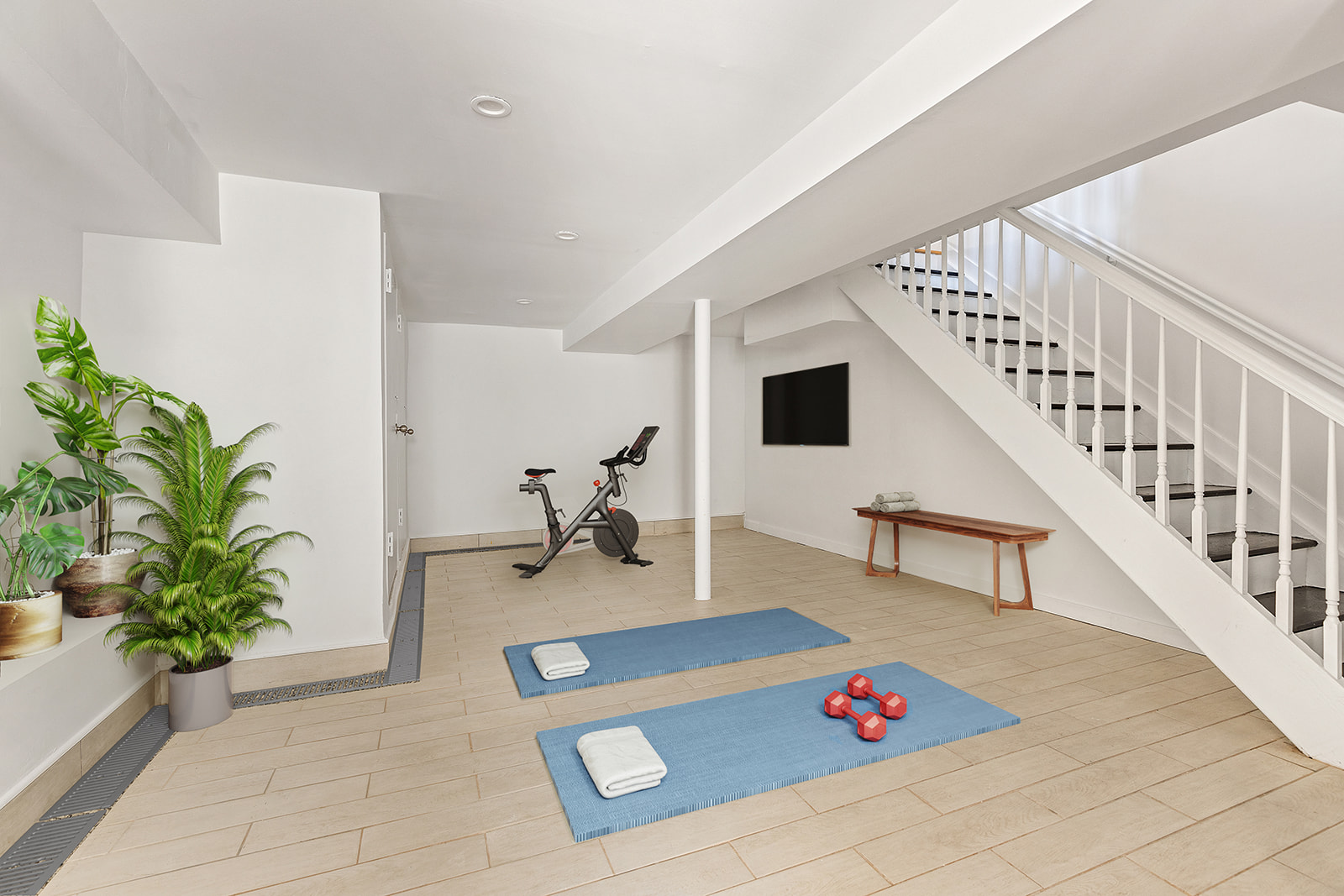 171 13th Street Brooklyn, NY 11215 - Photo 14 of 17 a living room with furniture and flowers