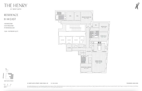 $10,525,000 | 211 West 84th Street, Unit 12EAST | Upper West Side