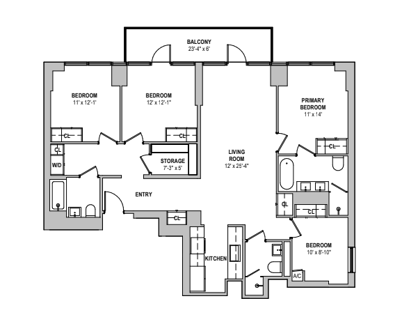 302 East 96th Street, Unit 1302 Manhattan, NY 10128 - Photo 17 of 17 a picture of a refrigerator