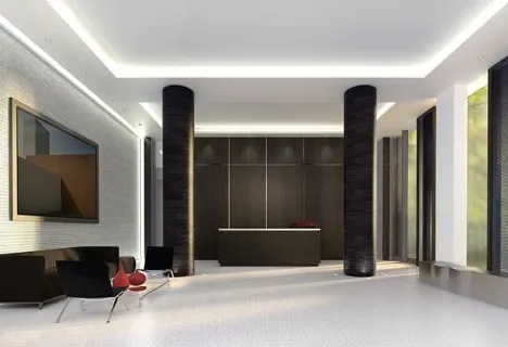 a living room with balcony furniture and a flat screen tv