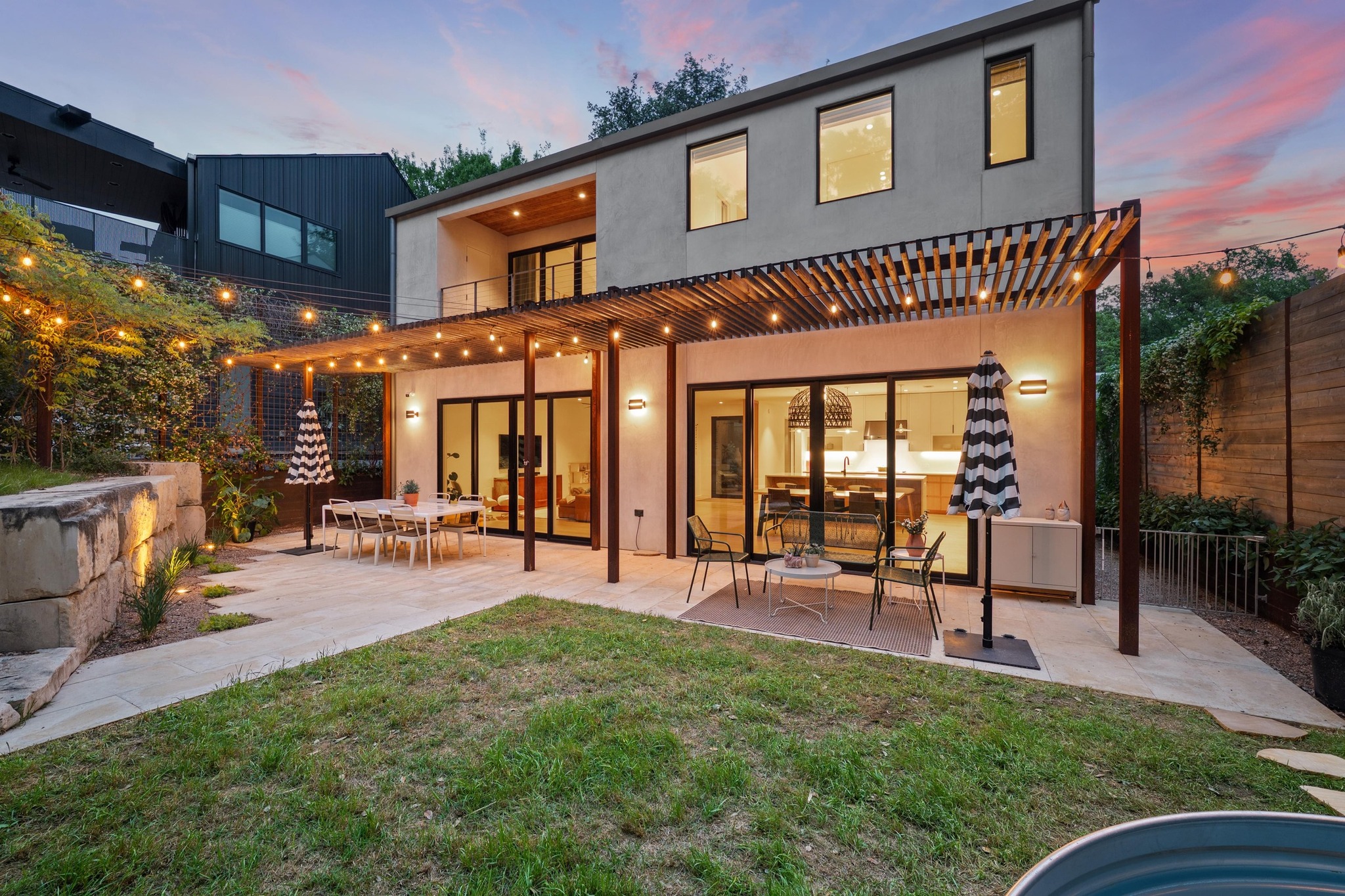 1206 Bickler Road Austin, TX 78704 - Photo 59 of 65 a view of a house with sitting area and furniture