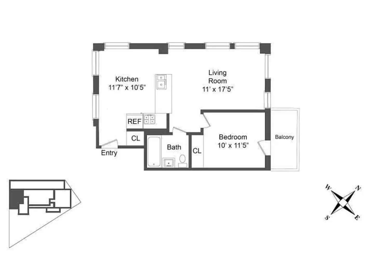 $4,600 | 281 Union Avenue, Unit 6I | Williamsburg