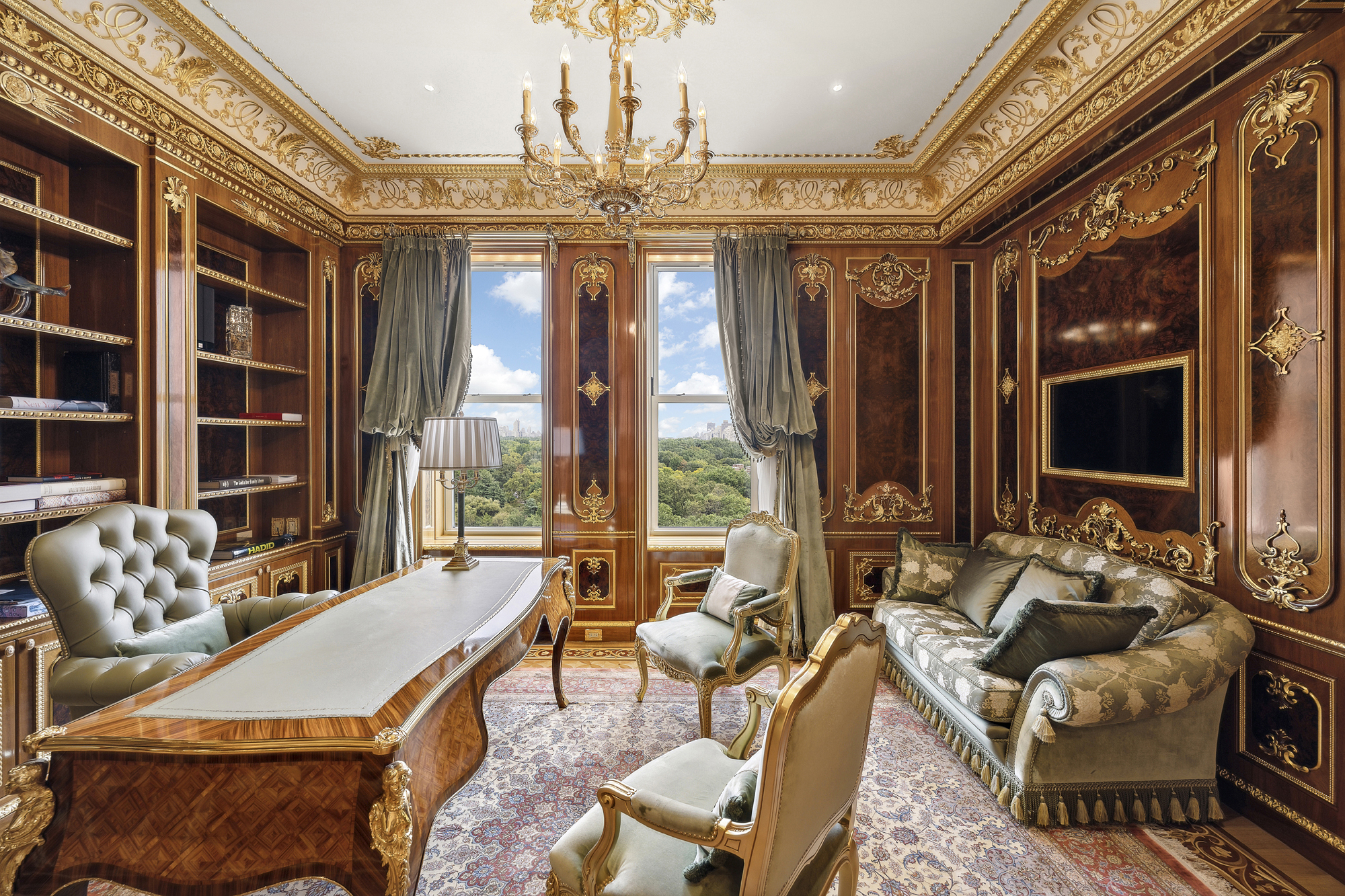 1 Central Park South, Unit 10071009 Manhattan, NY 10019 - Photo 4 of 28 a living room with furniture