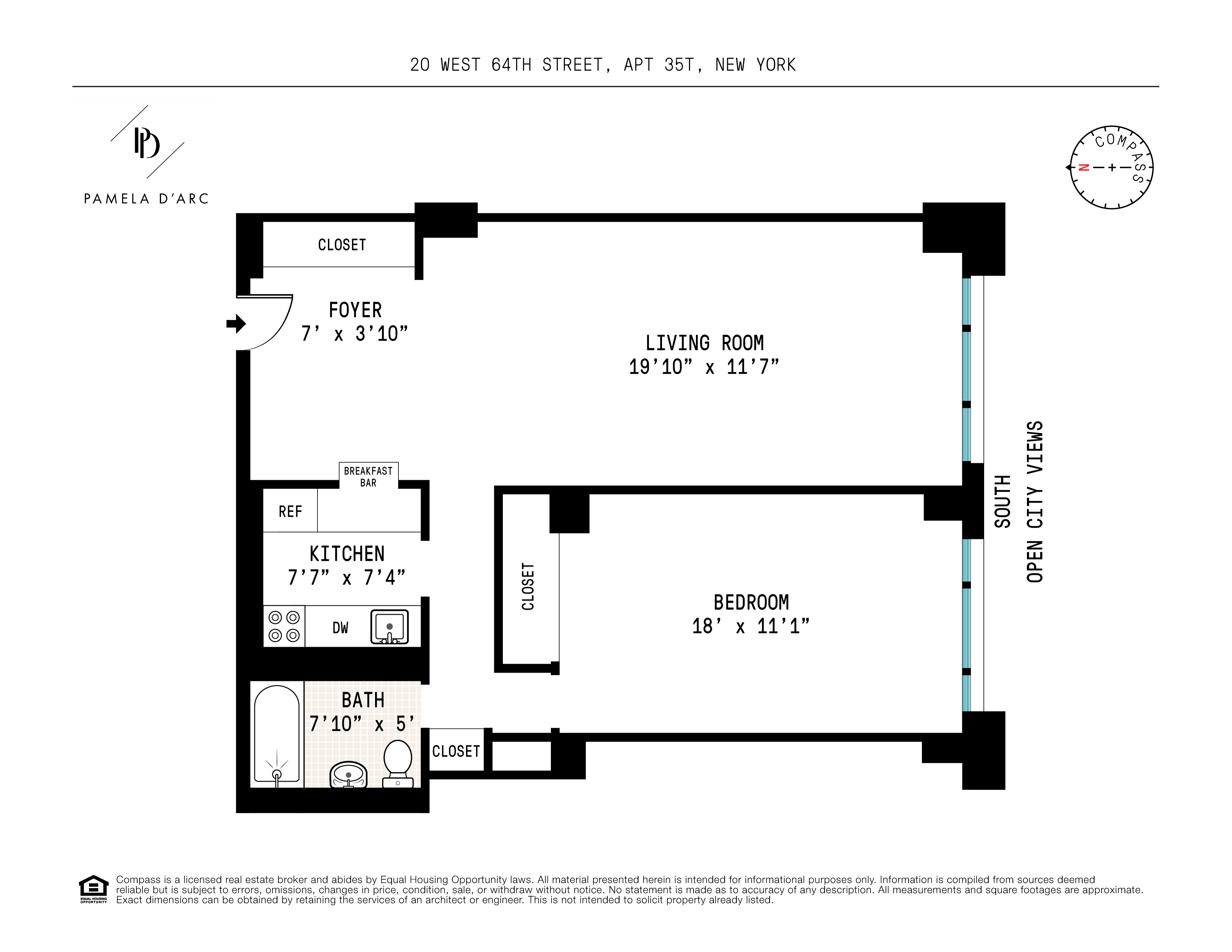 20 West 64th Street, Unit 35T Manhattan, NY 10023 - Photo 7 of 7 unknown