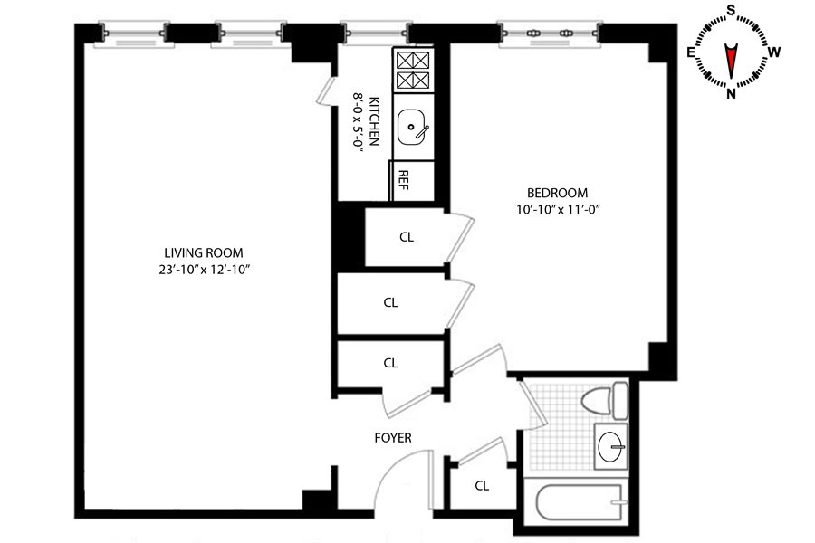 2 Beekman Place, Unit 8D Manhattan, NY 10022 - Photo 9 of 9 Gallery Image 9
