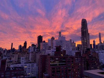 a city view with lot of high rise buildings