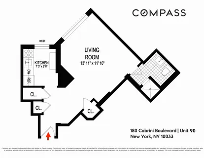 $375,000 | 180 Cabrini Boulevard, Unit 90 | Hudson Heights