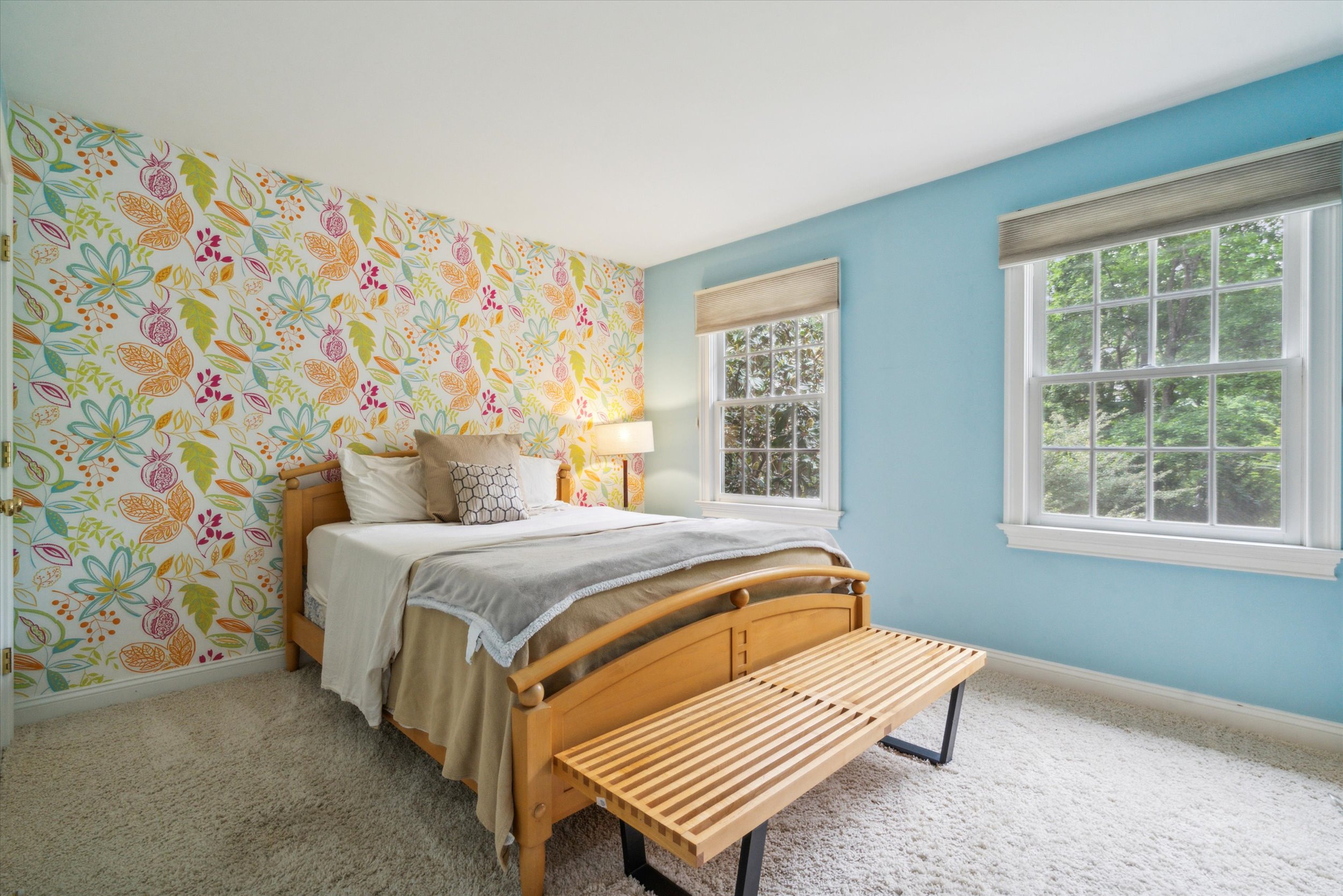 145 Biddulph Road Wayne, PA 19087 - Photo 27 of 39 a bedroom with a bed and a window