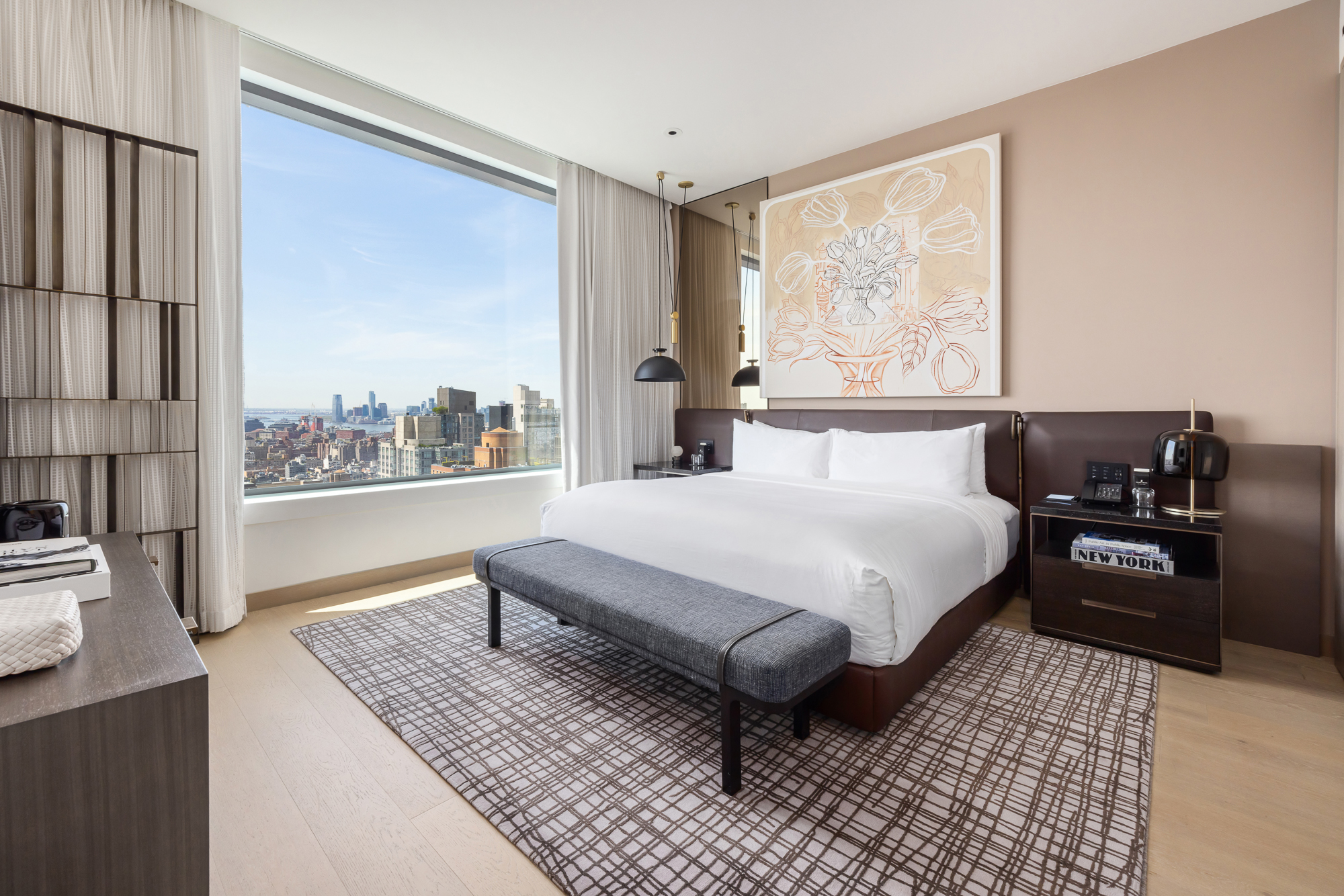 25 West 28th Street, Unit PH42B Manhattan, NY 10001 - Photo 6 of 15 a bed room with a bed and a window