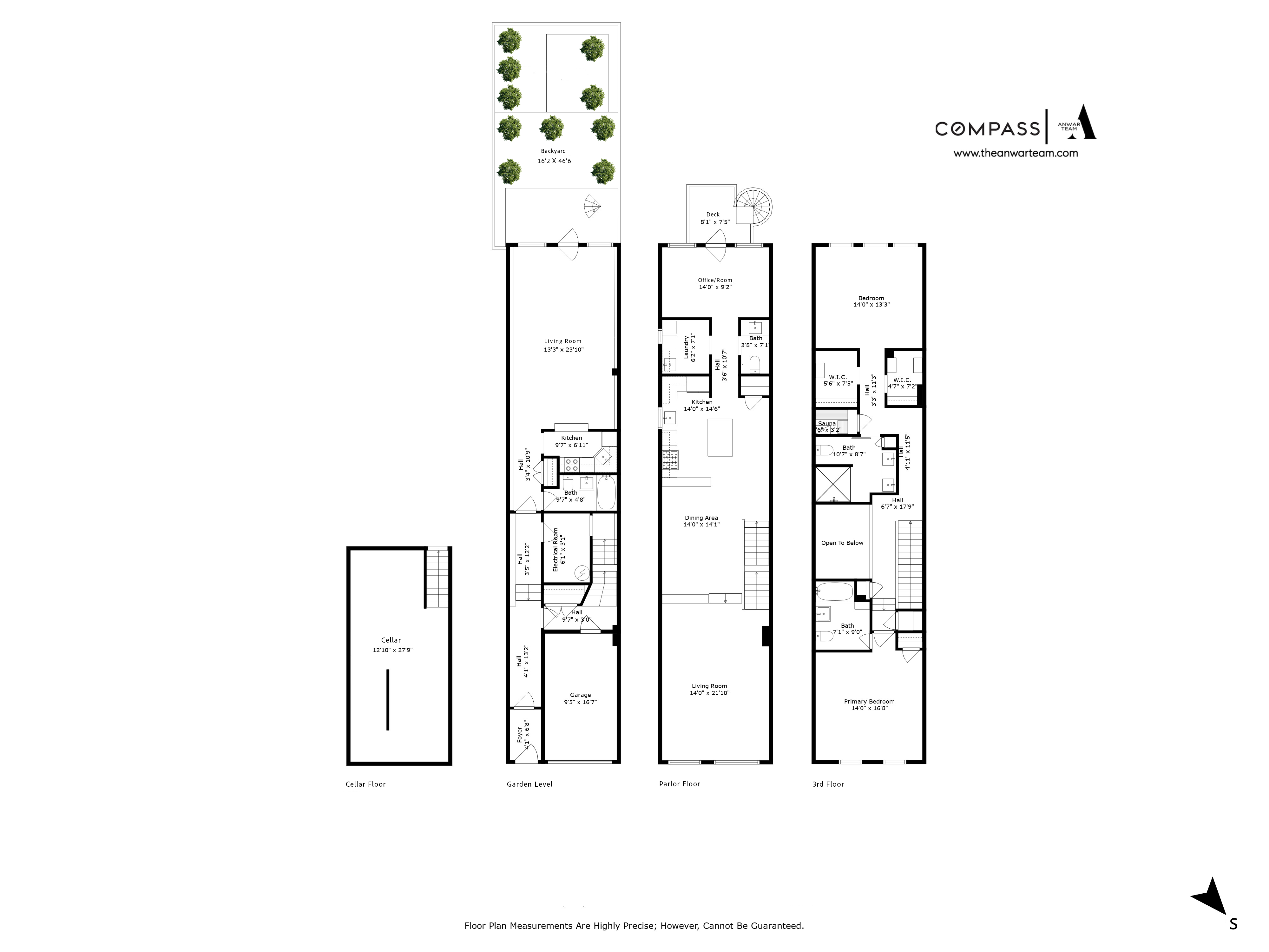 133 West 123rd Street Manhattan, NY 10027 - Photo 31 of 31 a picture of a floor plan