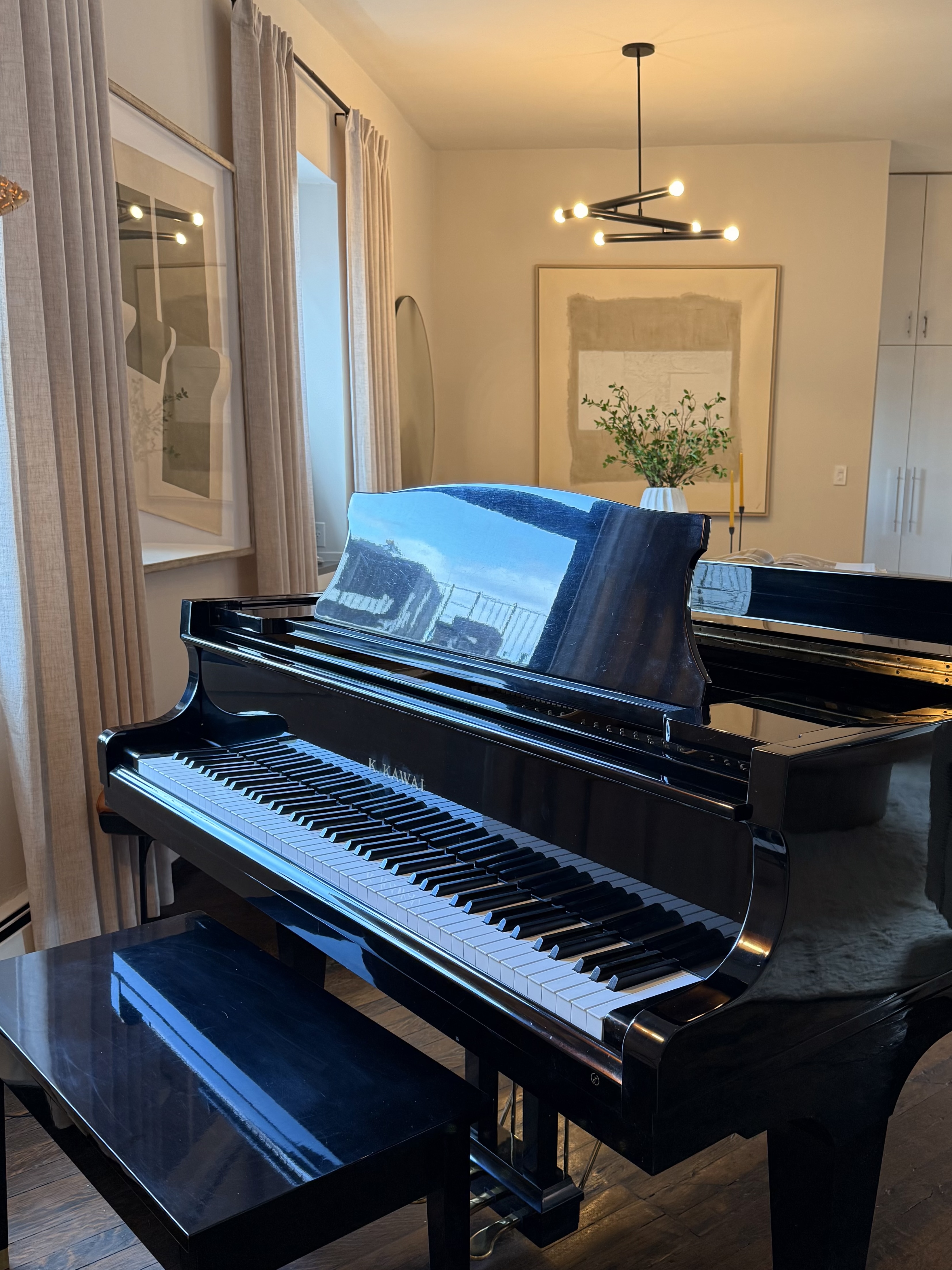 454 West 46th Street, Unit 5CS Manhattan, NY 10036 - Photo 17 of 25 a view of an empty room with windows