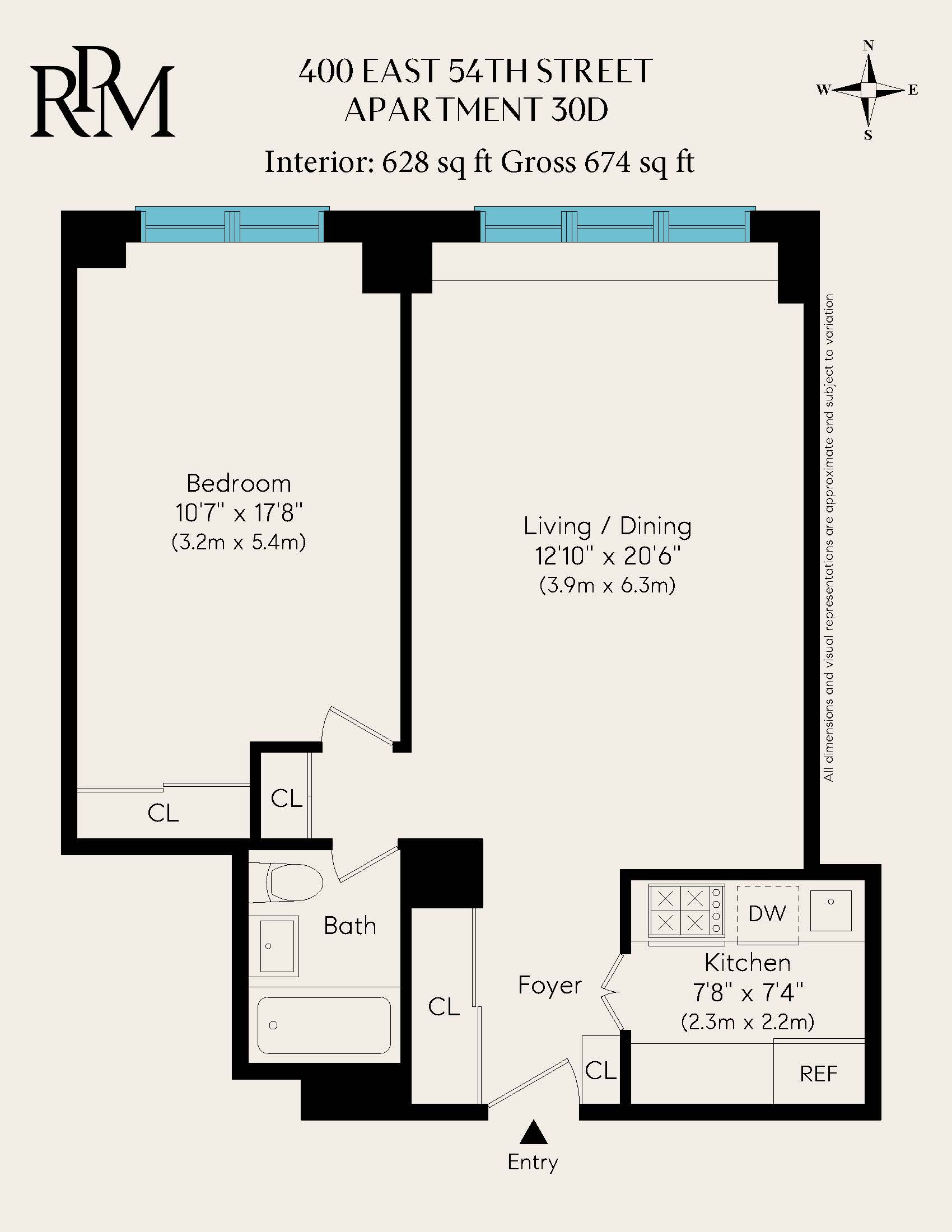 400 East 54th Street, Unit 30D Manhattan, NY 10022 - Photo 18 of 18 Gallery Image 18