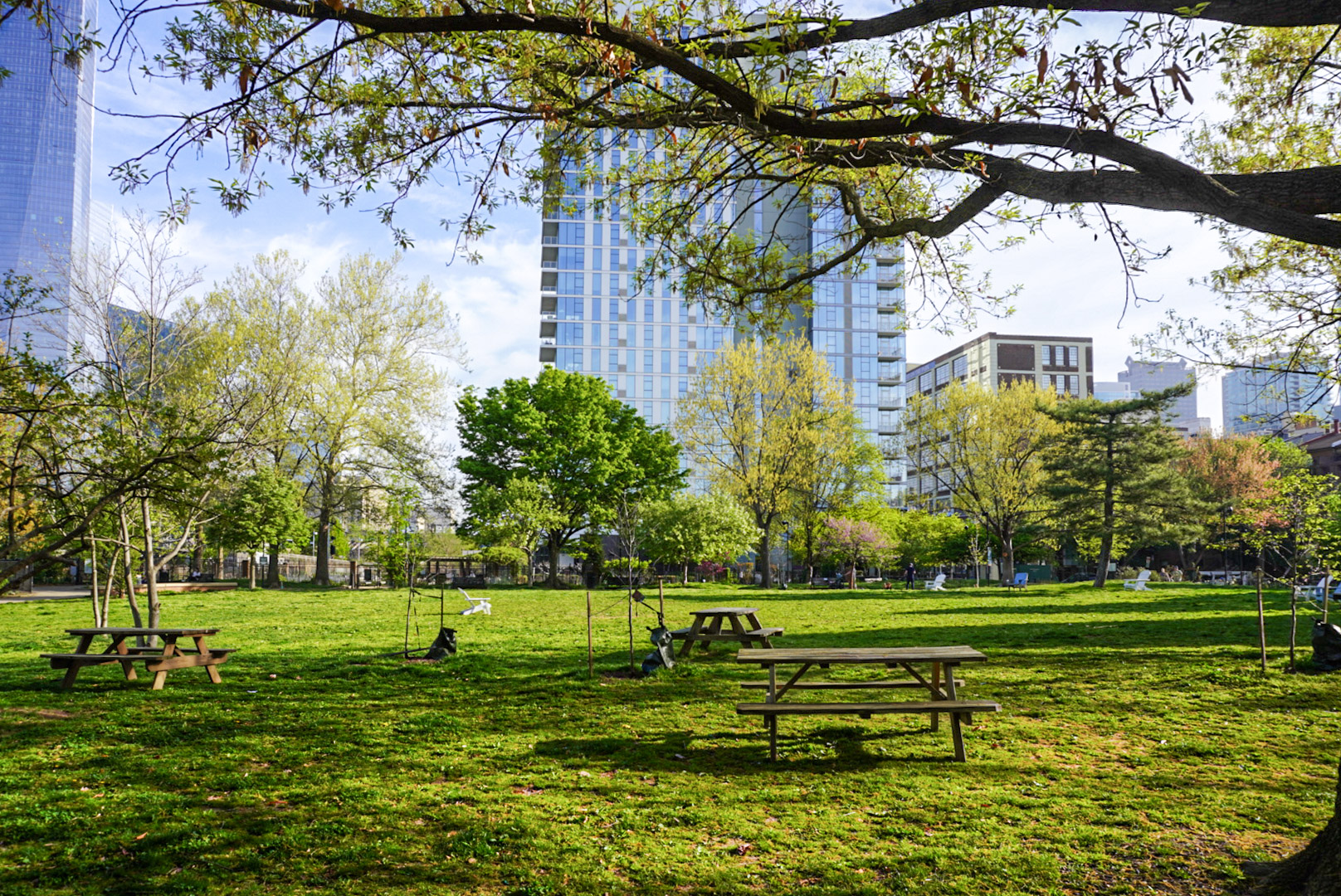 2420 Manning Street Philadelphia, PA 19103 - Photo 22 of 25 a view of a park with large trees