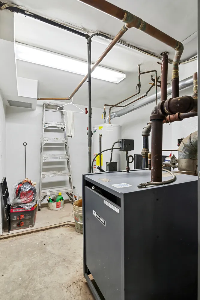 a view of a storage & utility room