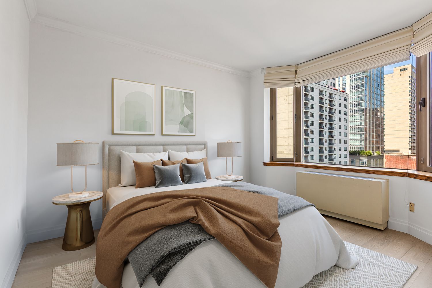 400 East 90th Street, Unit 7D Manhattan, NY 10128 - Photo 4 of 8 a bedroom with bed and a window