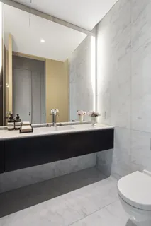 a living room with a garden