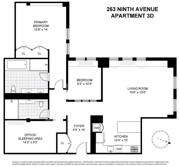$1,995,000 | 263 9th Avenue, Unit 3D | Chelsea