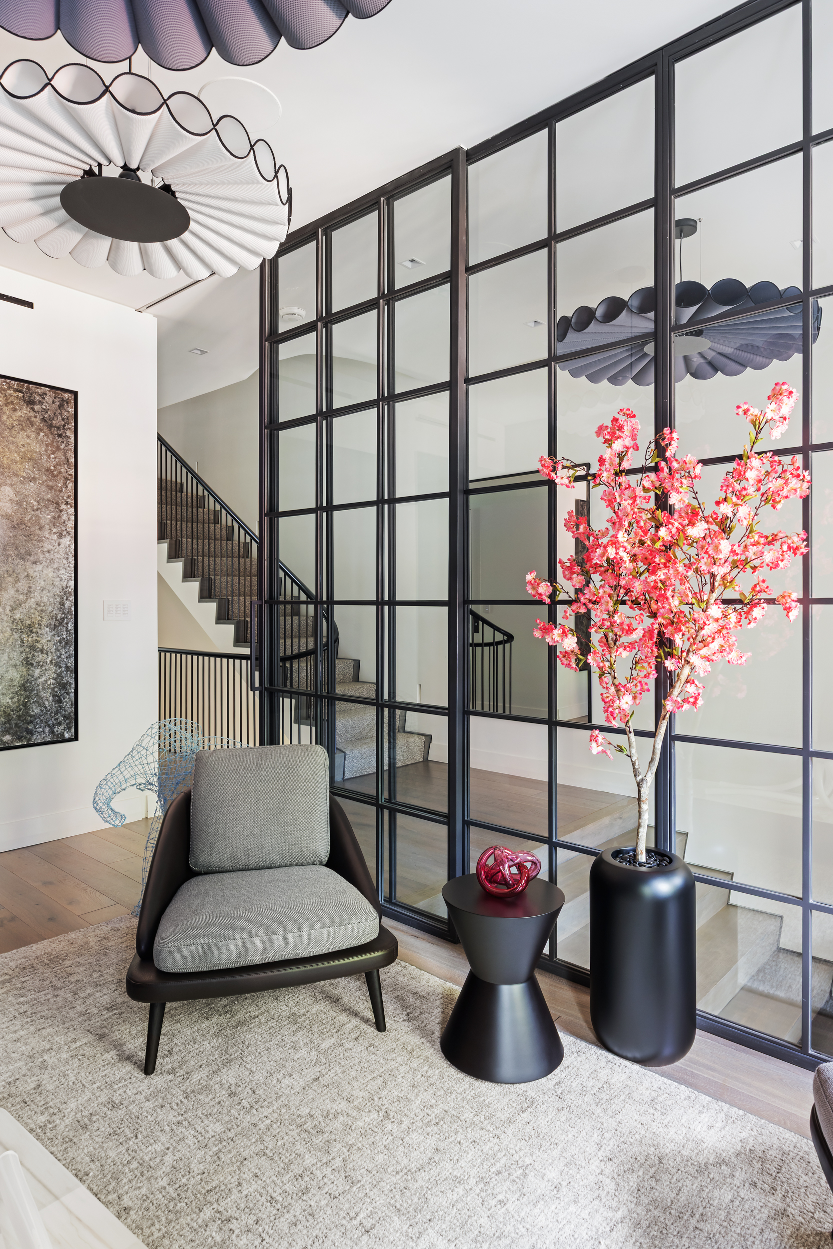 146 Waverly Place Manhattan, NY 10014 - Photo 11 of 41 a living room with furniture and a potted plant