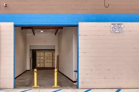 a view of front door of house