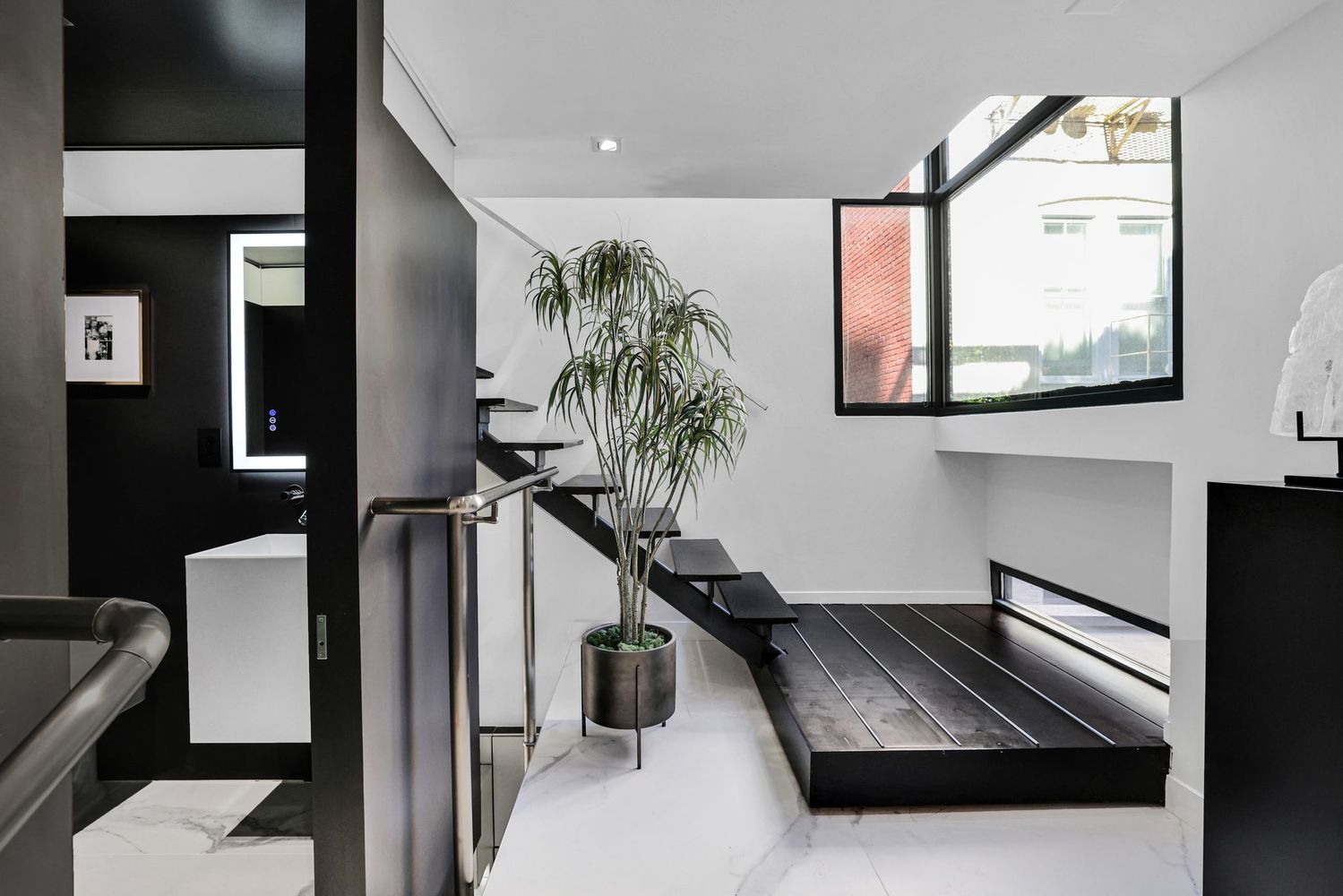 1630 19th Street Northwest, Unit C Washington, DC 20009 - Photo 17 of 45 a living room with furniture