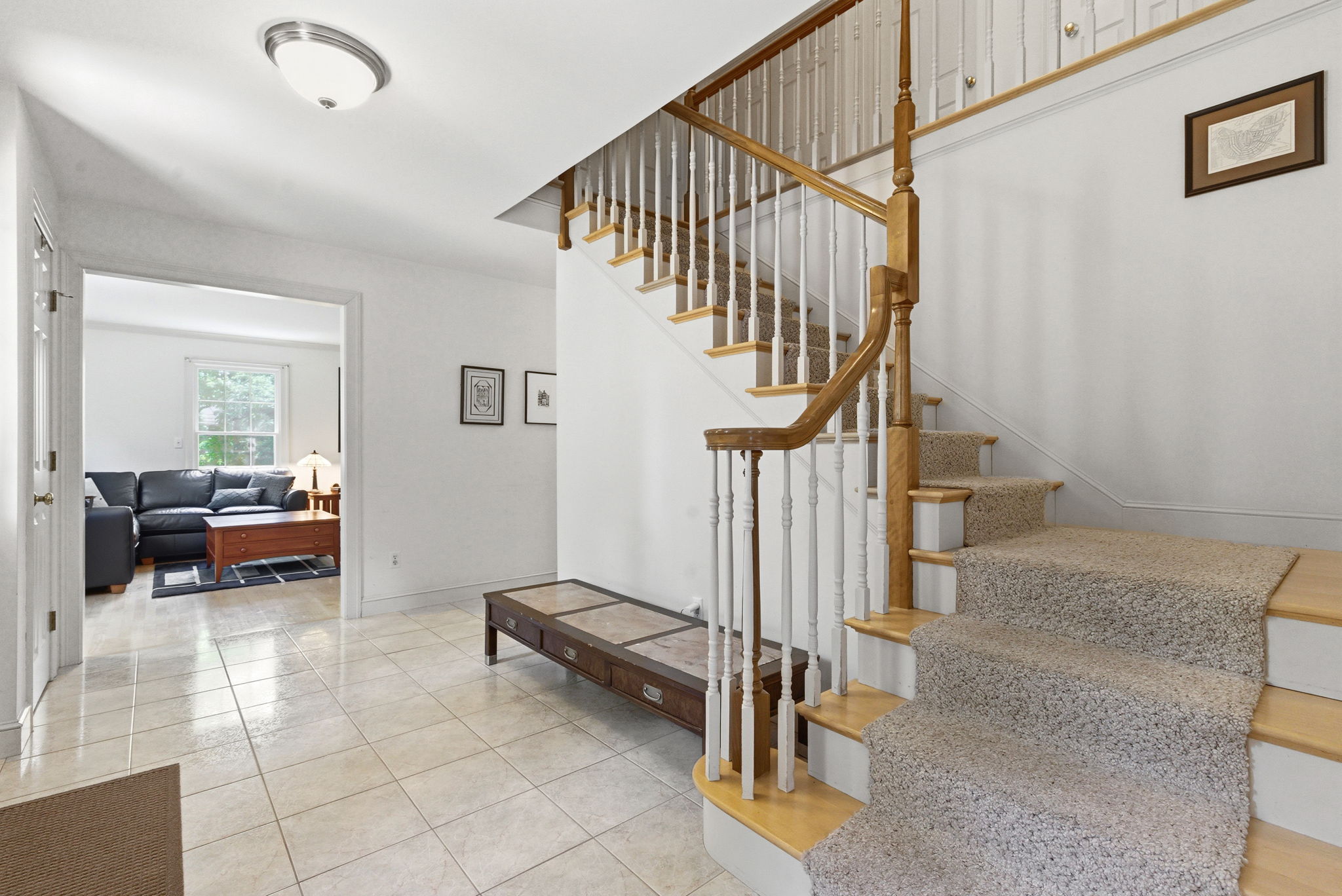 2 Laurel Street Lexington, MA 02421 - Photo 19 of 46 a view of entryway livingroom and hall