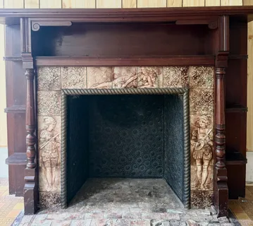 a front view of a house with granite