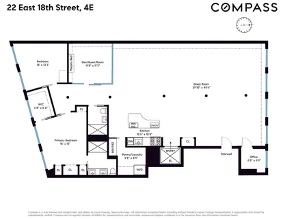$3,850,000 | 22 East 18th Street, Unit 4E | Flatiron