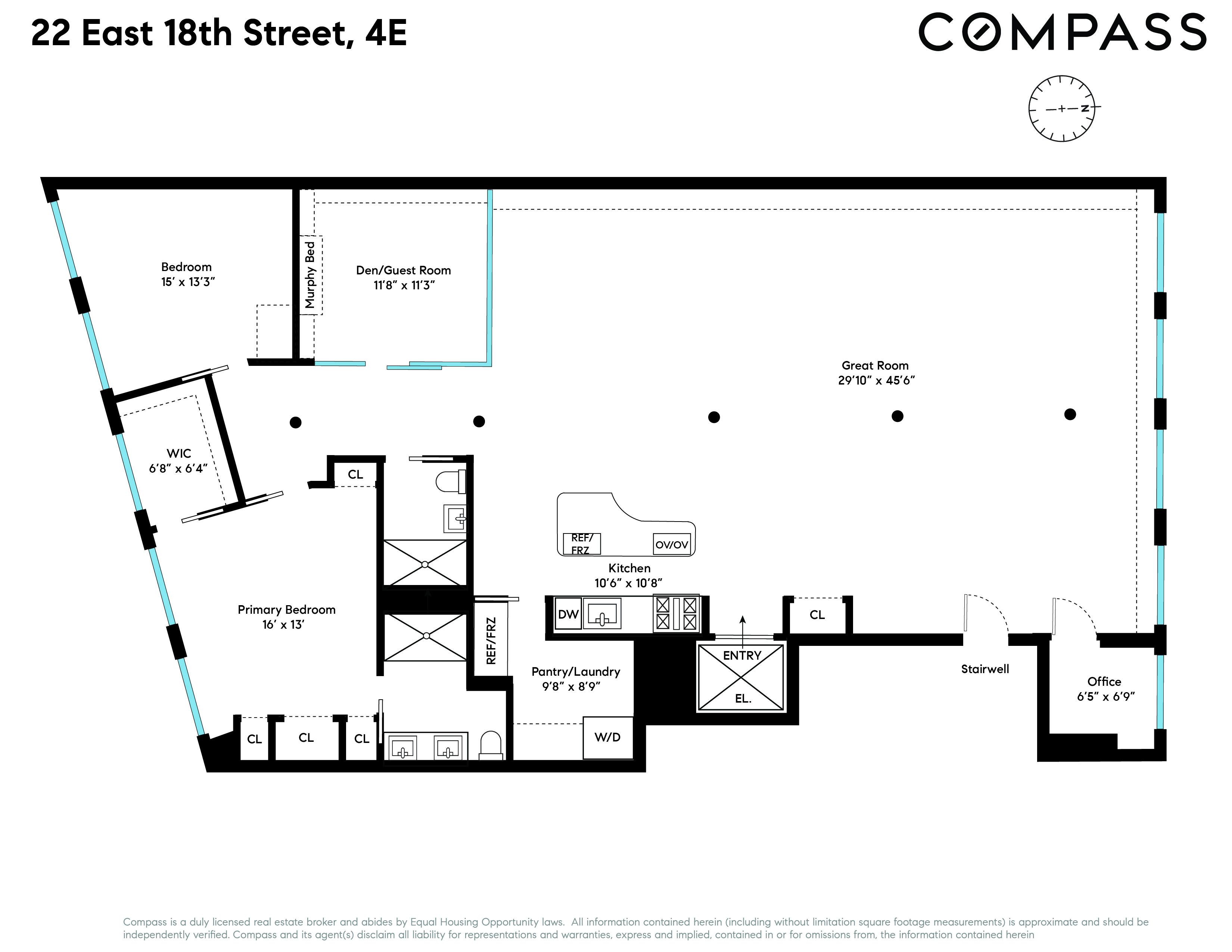 22 East 18th Street 4E Flatiron District New York NY 10003