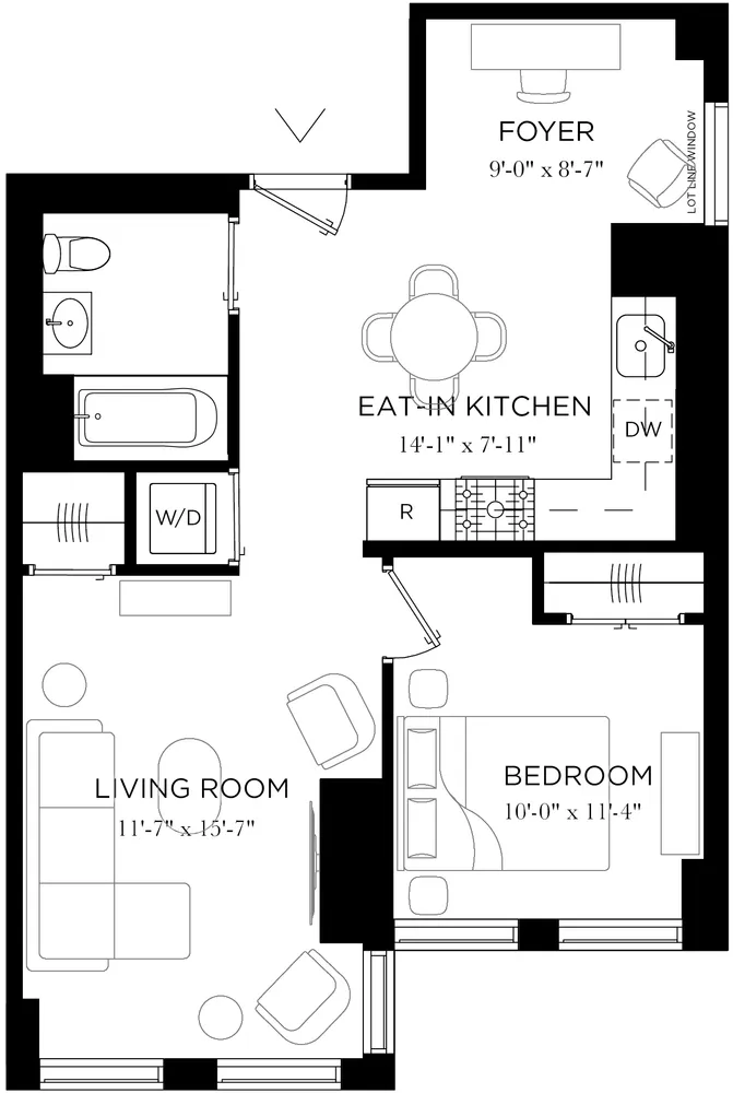 $849,000 | 111 Montgomery Street, Unit 9G | Crown Heights