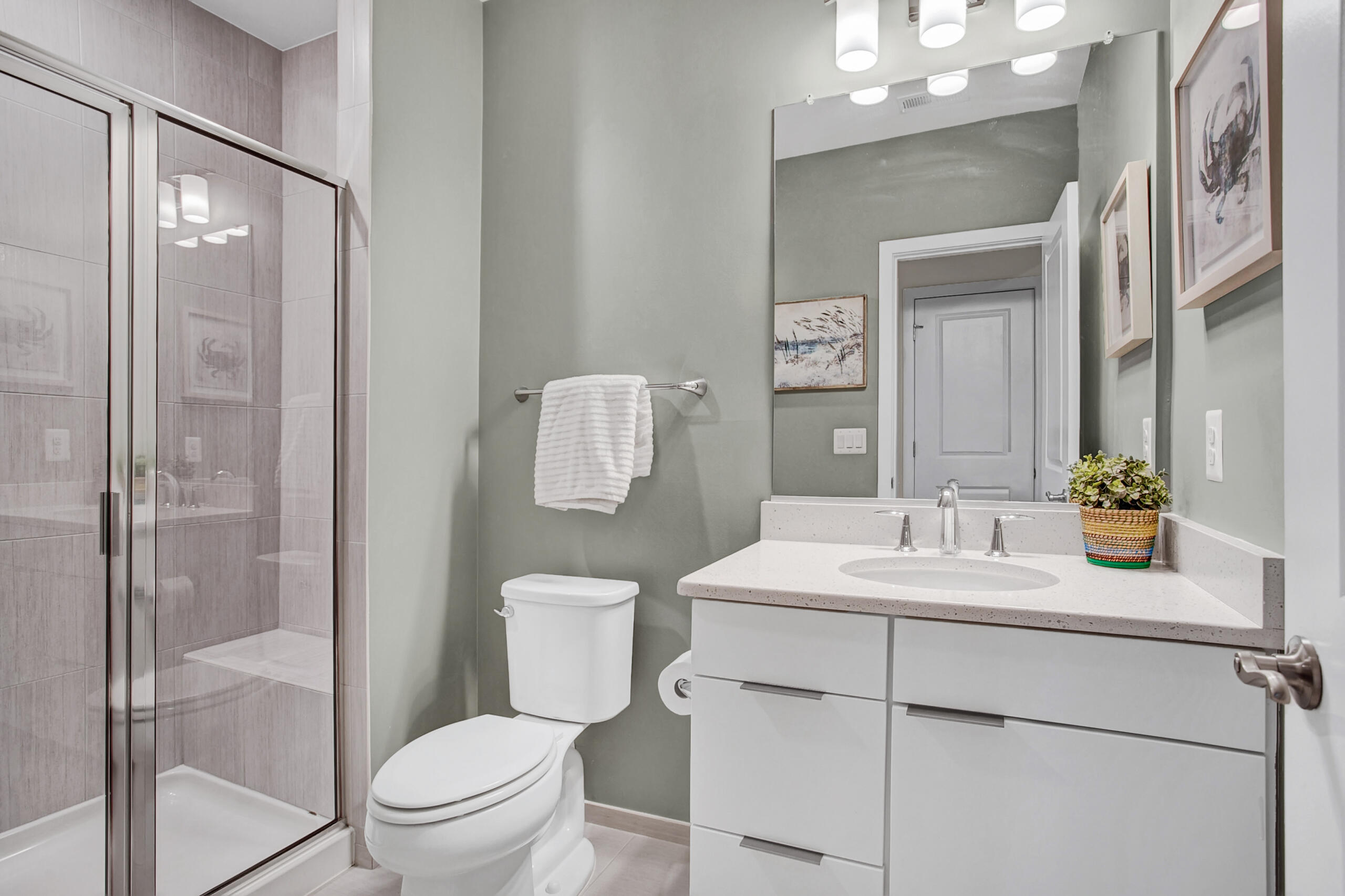 1011 Justinian Street Leesburg, VA 20175 - Photo 46 of 56 a bathroom with a sink toilet and shower