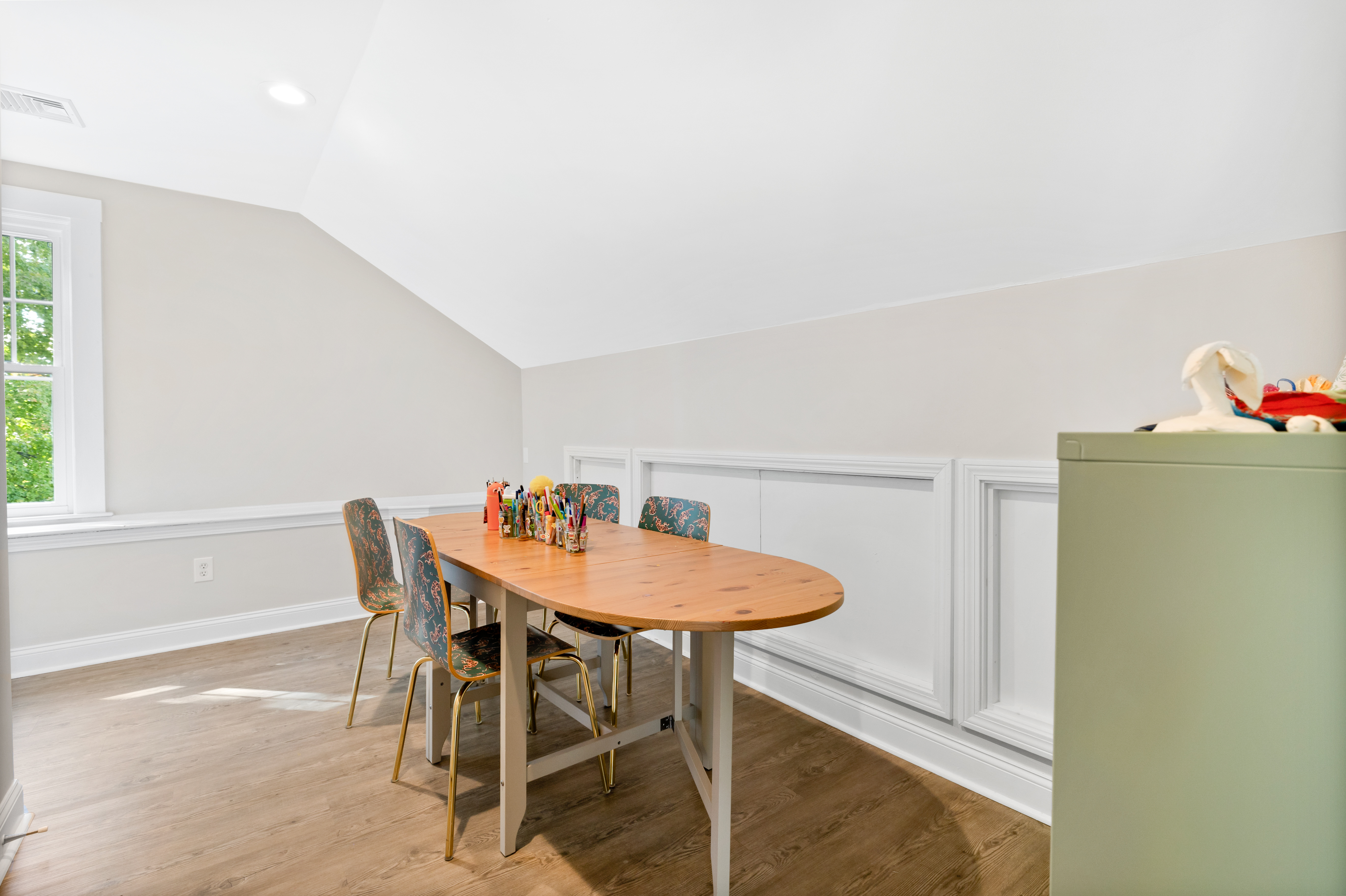 90 Maple Place Dedham, MA 02026 - Photo 30 of 40 a view of a dining room with furniture and wooden floor