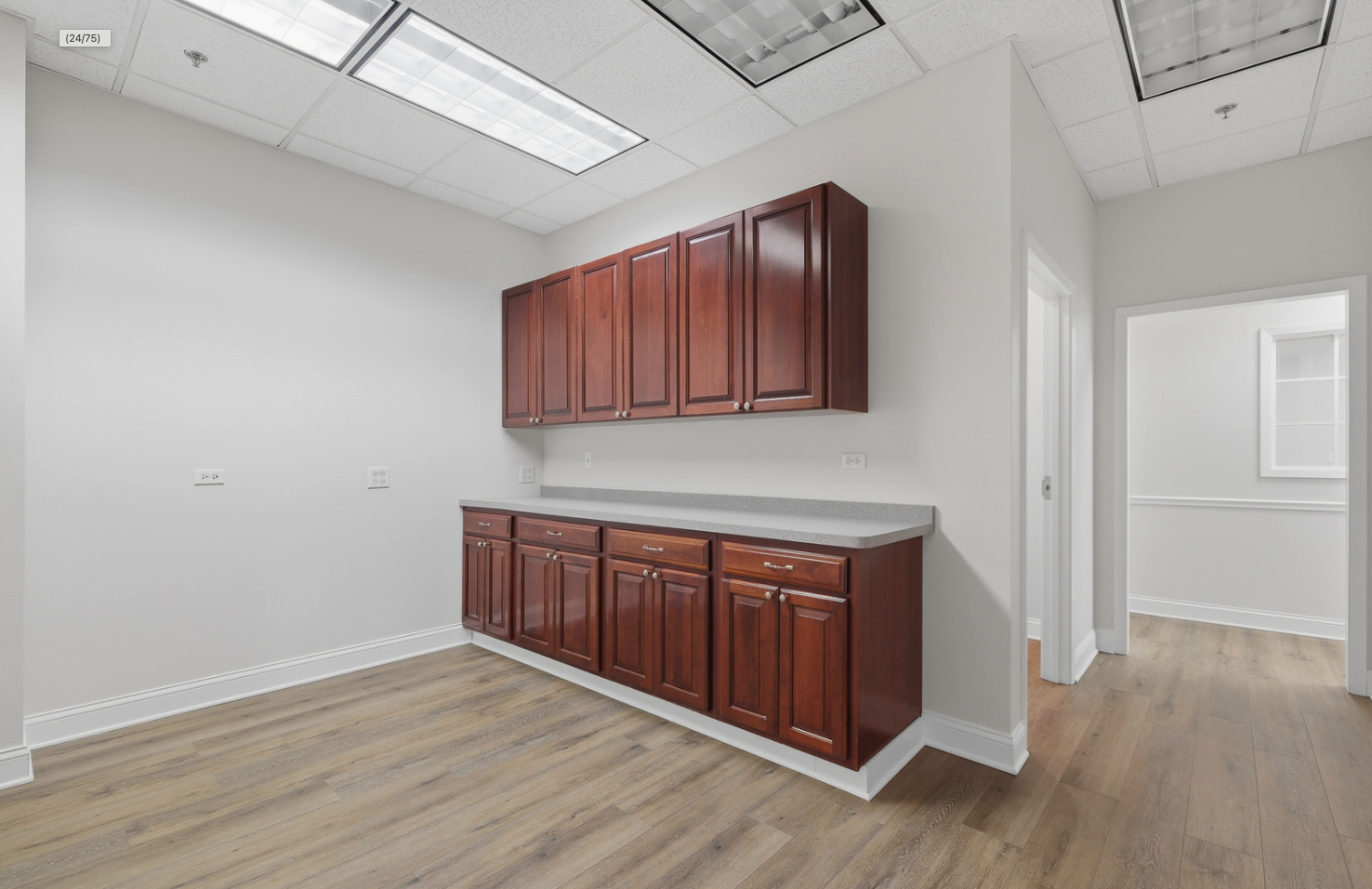 6475 Washington Street Gurnee, IL 60031 - Photo 10 of 45 a view of a kitchen with wooden floor