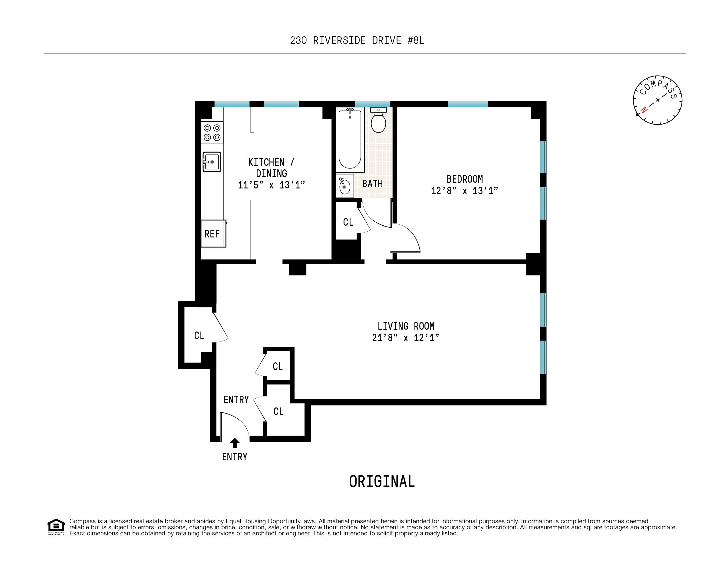 230 Riverside Drive, Unit 8L Manhattan, NY 10025 - Photo 10 of 11 unknown