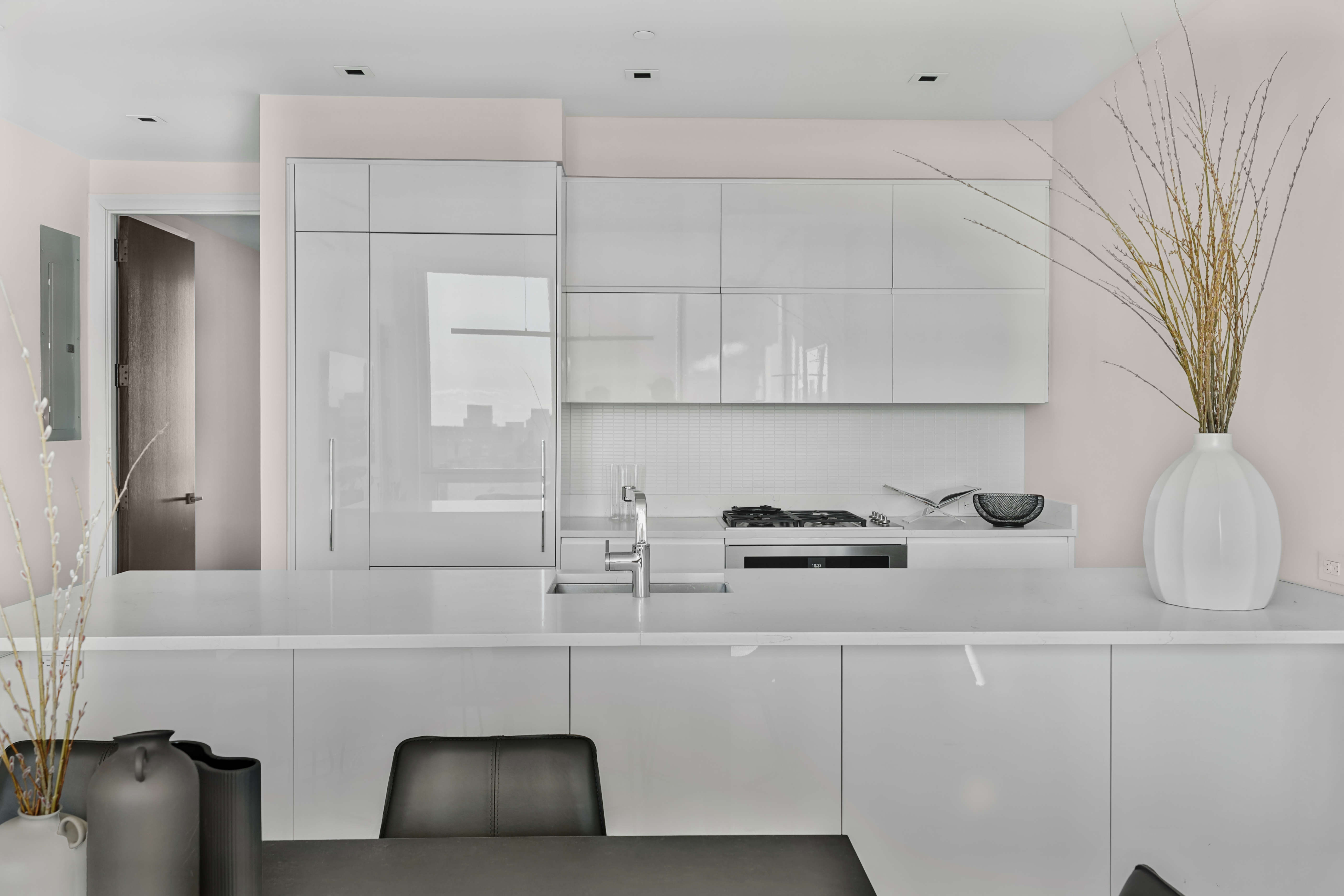 172 Madison Avenue, Unit 24B Manhattan, NY 10016 - Photo 4 of 16 a kitchen with a sink and cabinets
