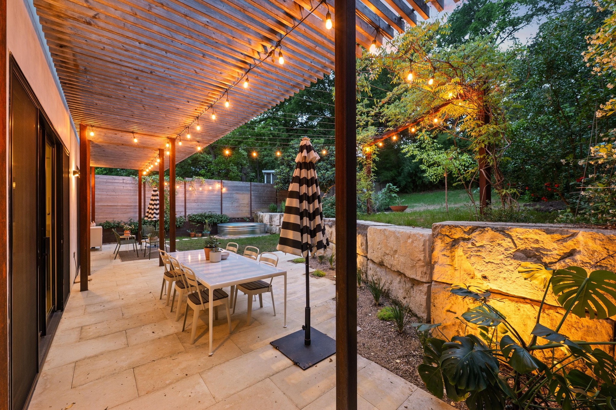 1206 Bickler Road Austin, TX 78704 - Photo 61 of 65 a outdoor space with chairs