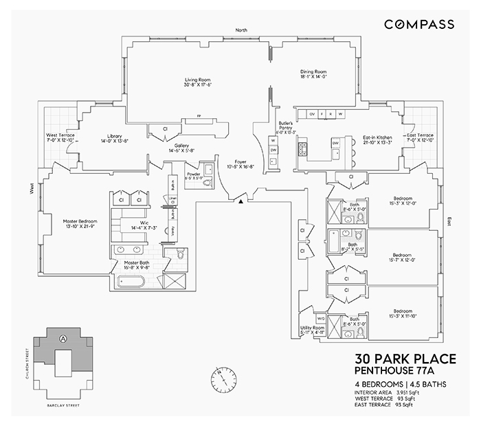 30 Park Place, Unit PH77A Manhattan, NY 10007 - Photo 29 of 29