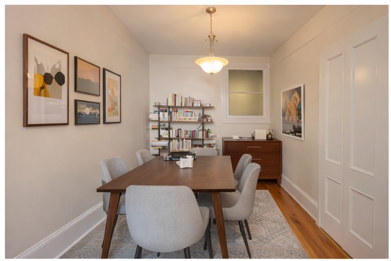 481 9th Street, Unit 4 Brooklyn, NY 11215 - Photo 7 of 33 a view of a dining room with furniture and wooden floor