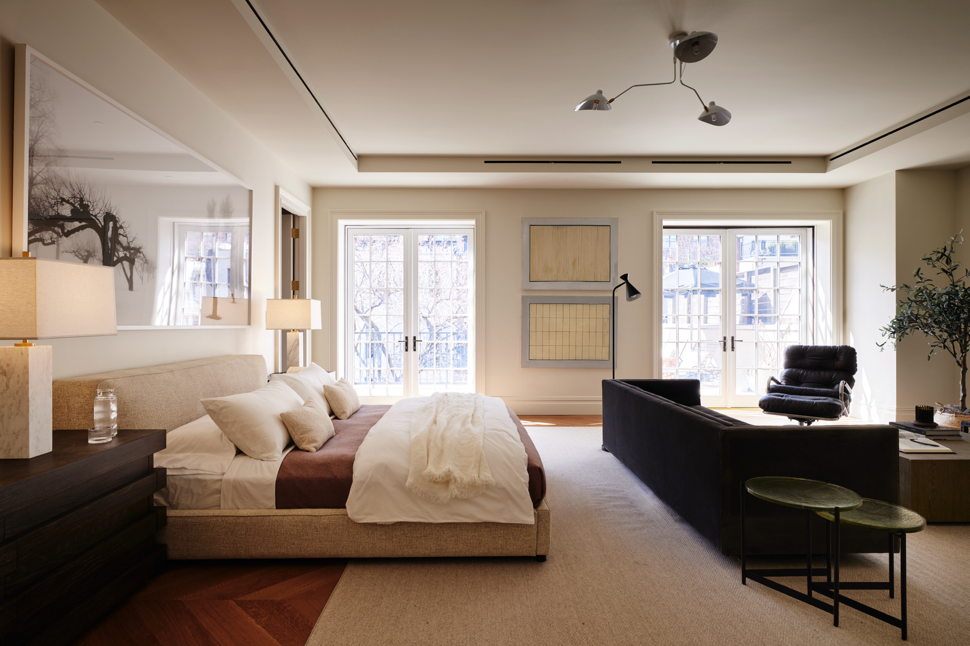48-50 West 69th Street Manhattan, NY 10023 - Photo 14 of 33 a living room with furniture and a large window
