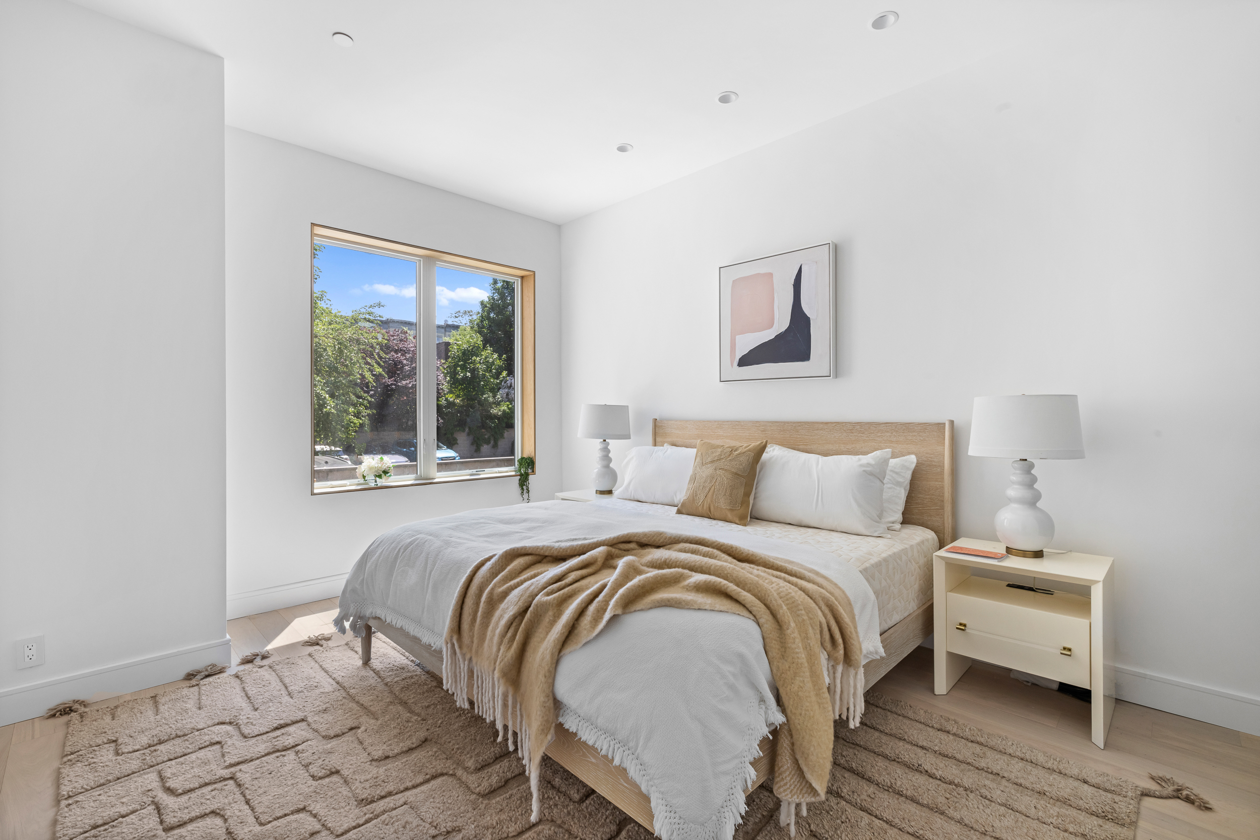 810 Sterling Place, Unit 2 Brooklyn, NY 11216 - Photo 5 of 10 a bedroom with a bed and a window
