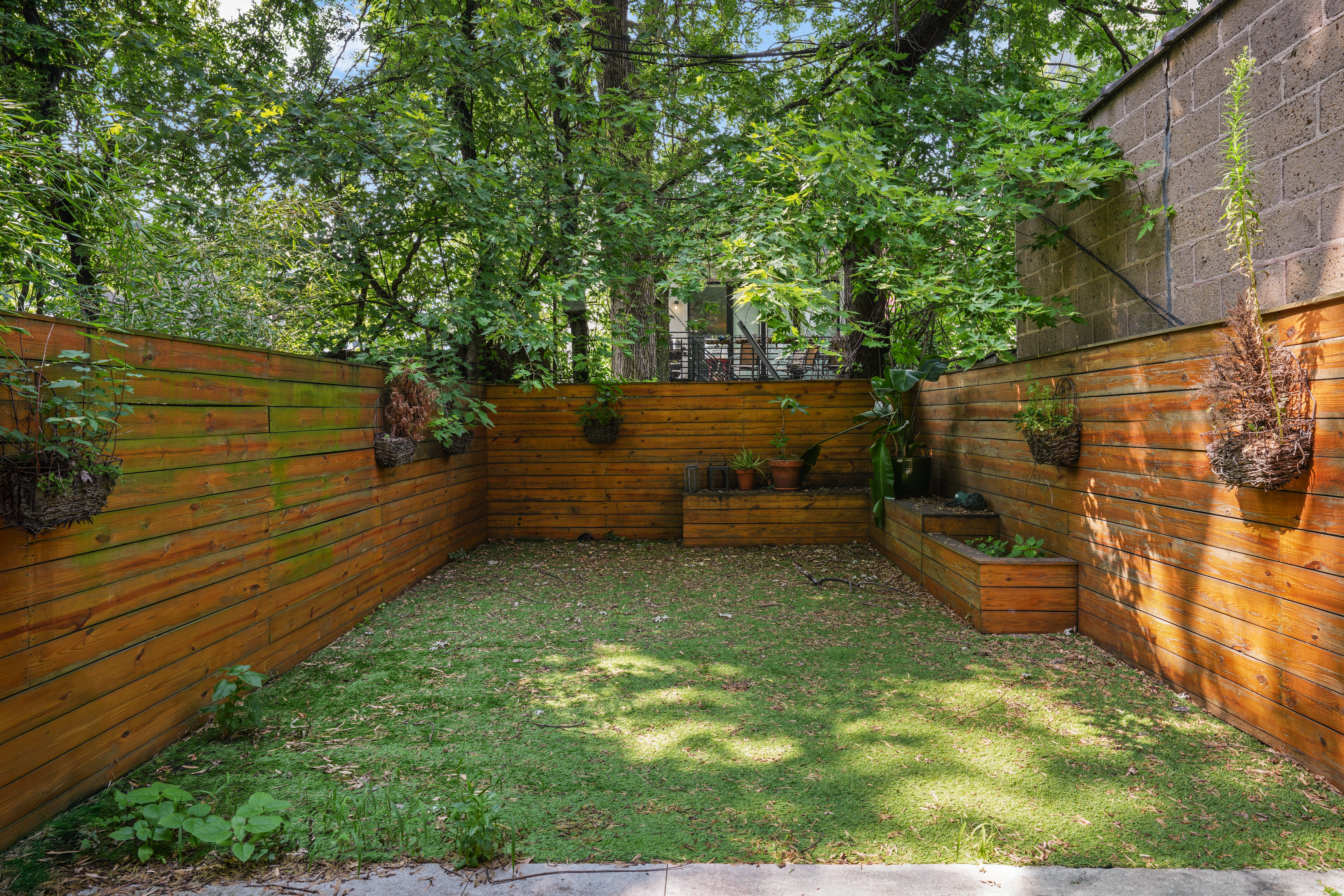 1143 Lafayette Avenue, Unit 4B Brooklyn, NY 11221 - Photo 8 of 9 a view of a backyard with sitting area