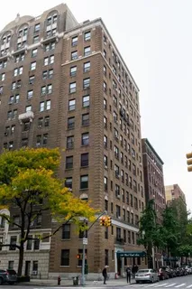 a front view of a building