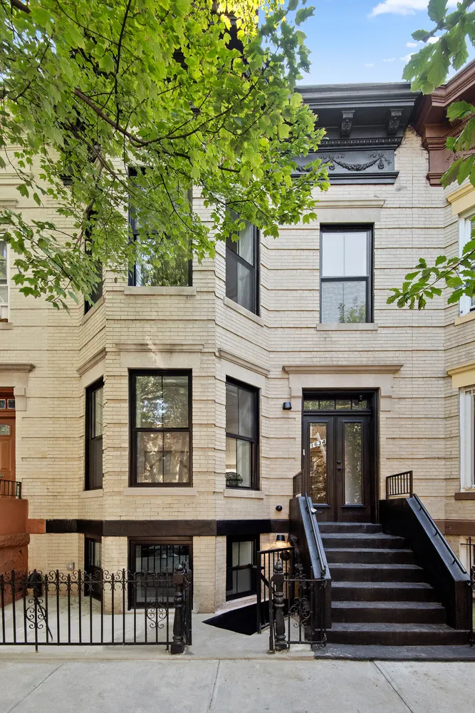 a view of a house with a balcony