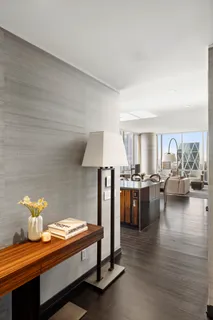 a view of a building from a balcony