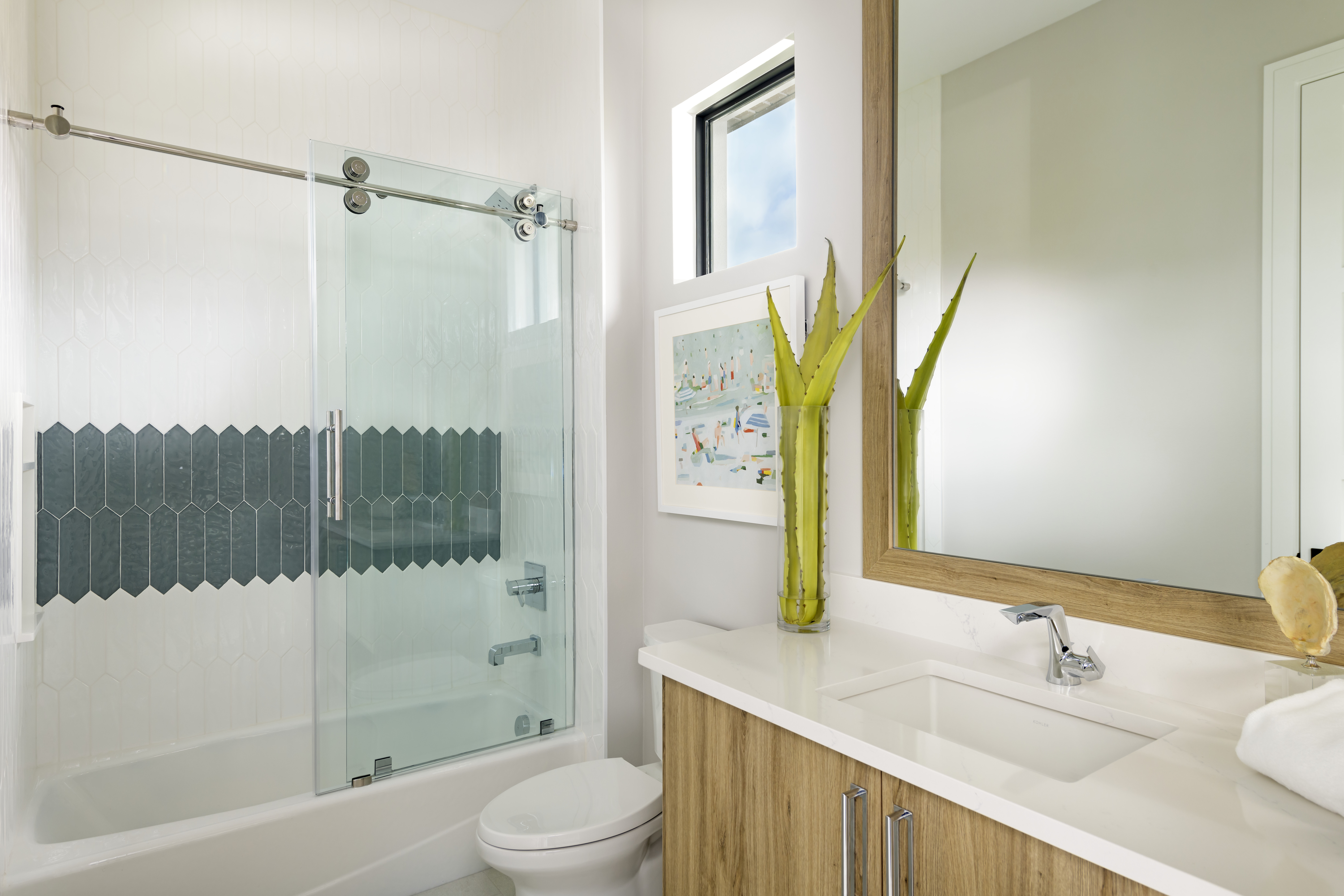 Address Upon Request Rockledge, FL 32955 - Photo 20 of 28 a bathroom with a granite countertop sink toilet and shower