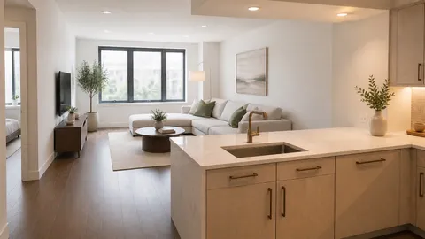 a kitchen with sink and window