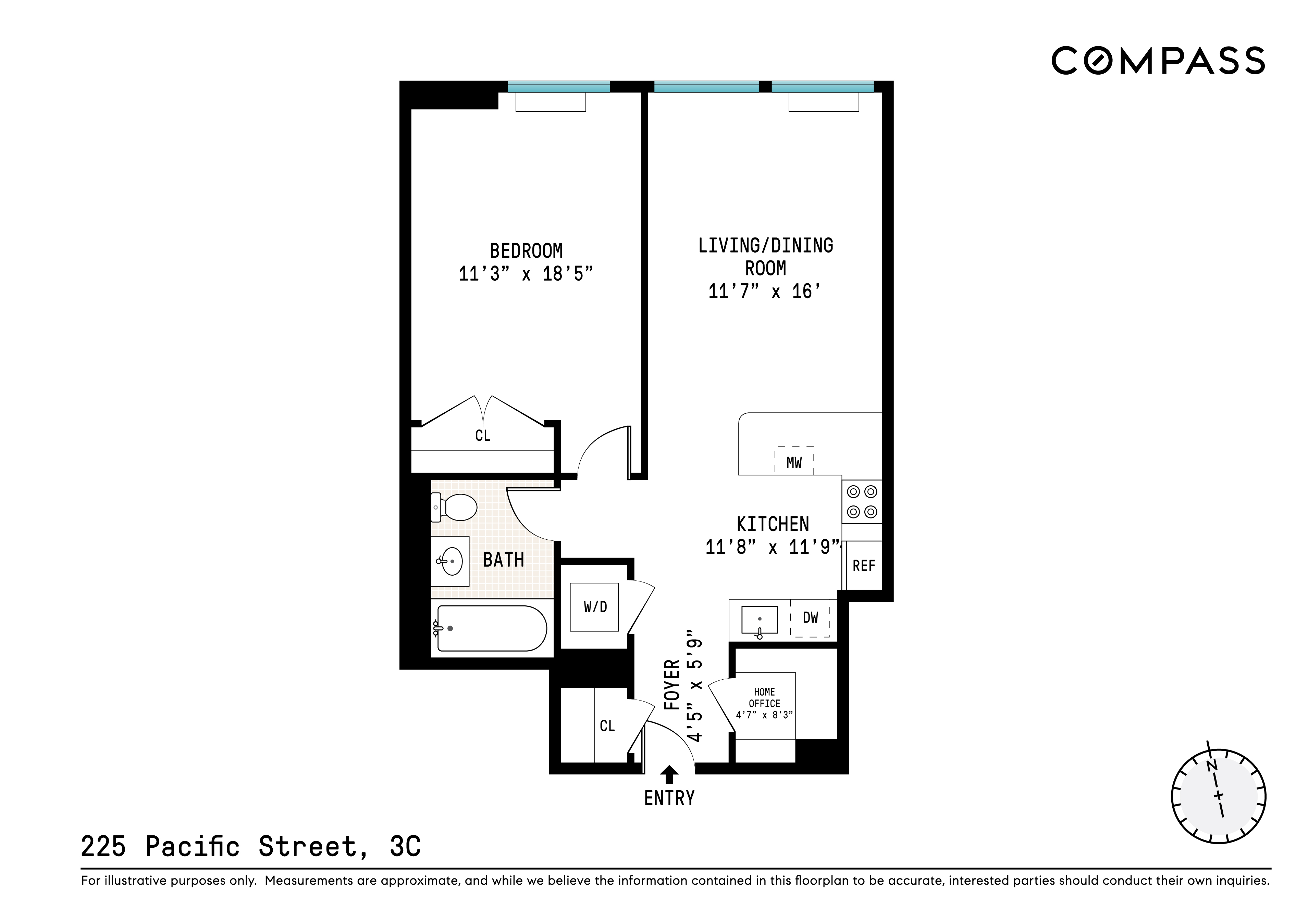 225 Pacific Street, Unit 3C Brooklyn, NY 11201 - Photo 10 of 10 unknown